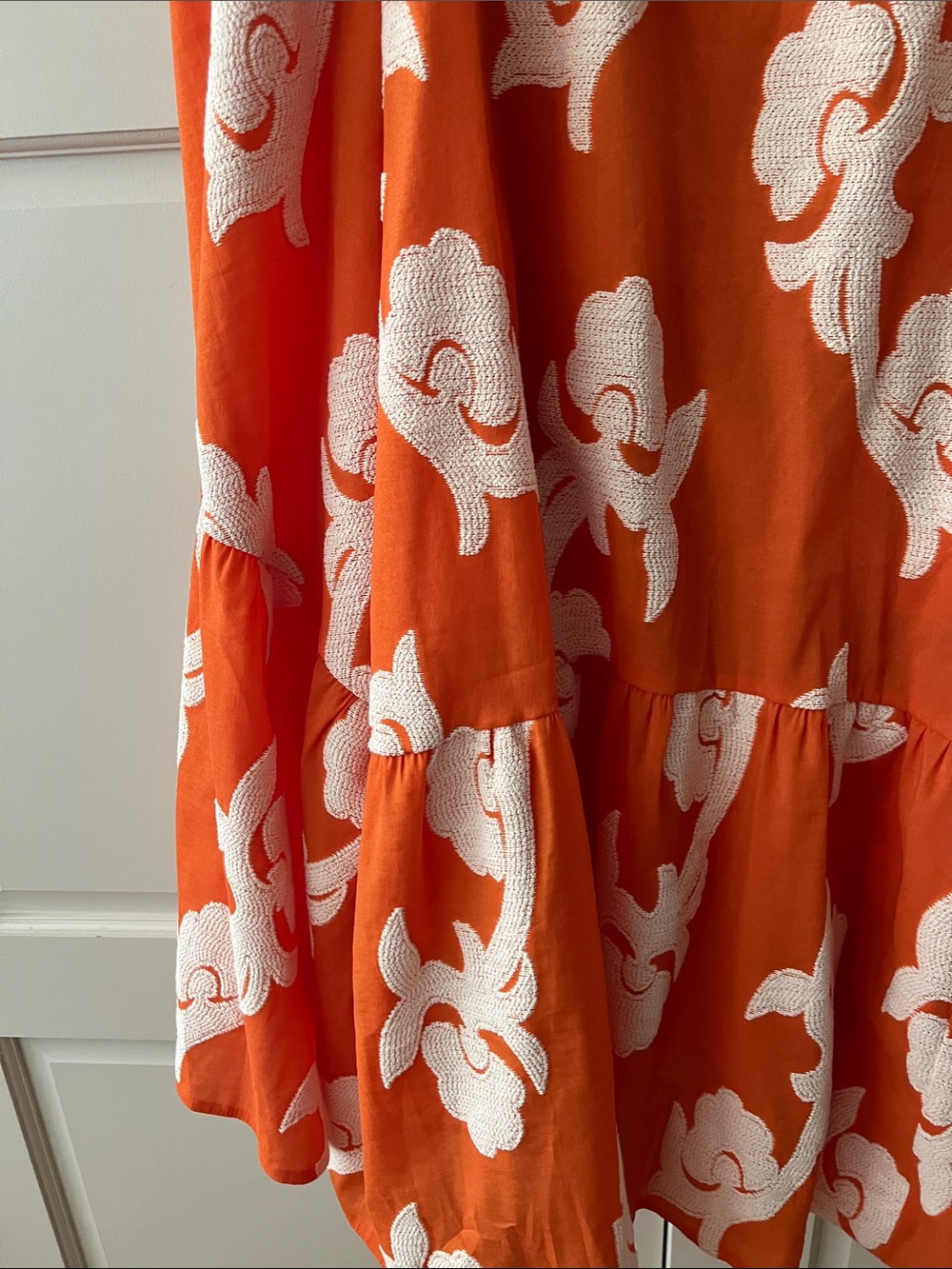 Anthropologie Phoebe Flounced Maxi Dress Exquise - Picture 14 of 16